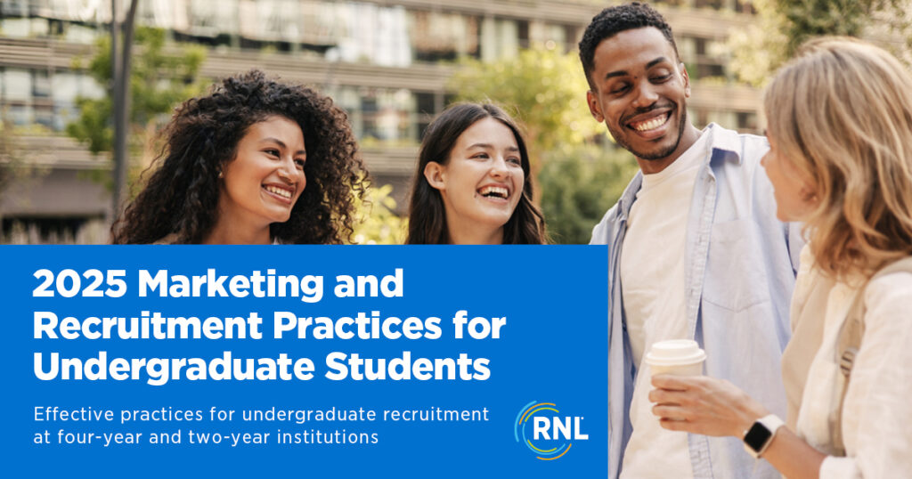 2025 Marketing and Recruitment Practices for Undergraduate Students: Effective practices for undergraduate recruitment at four-year and two-year institutions.