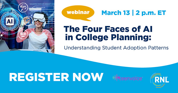 Webinar: The Four Faces of AI College Planning